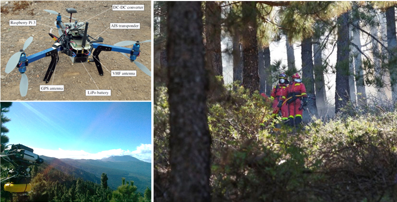 Dron, Sensor y Cuadrilla